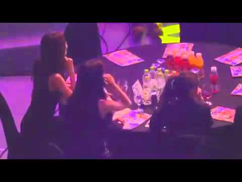 May 08 2014SNSD reaction to Crayon Pop's perf at SMA May 08 2014