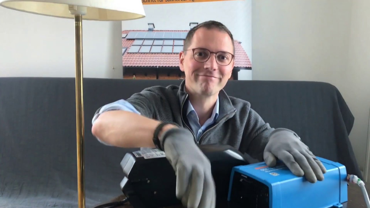 Einen E Bike Akku zur Notstromversorgung nützen - Bitte nicht nachmachen - ein Demo-Video