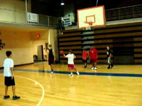 Stations At Basketball Camp - Learning to Soar Like War Eagles