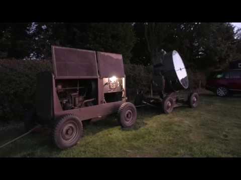 WW2 Searchlight Demonstration