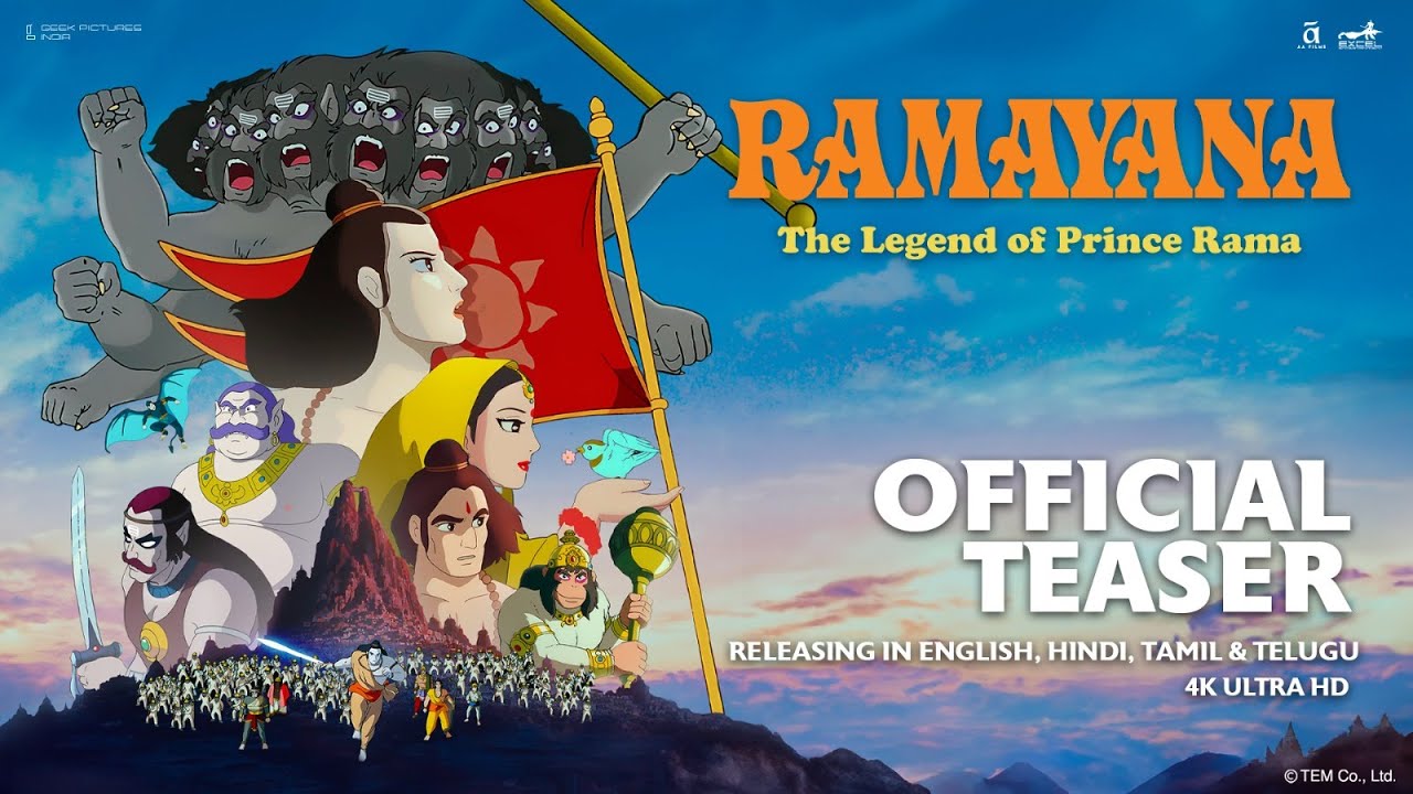 Ramayana | The Legend Of Prince Rama | Teaser | In Cinemas On 24th January