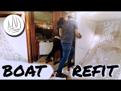Bulkhead Installation: Piece by Piece Boat Refitting