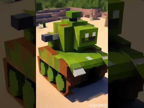 ⚔️ 🚙 Minecraft Tank WOT #minecraft #Tank #BlockyBattles #ships #TacticalCombat #viral #wot