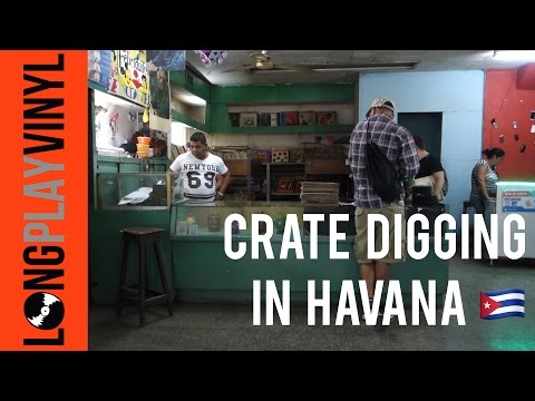 Digging for Vinyl Records in Havana Cuba