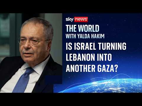 'Real fears' Lebanon turning into another Gaza, deputy PM tells Sky News