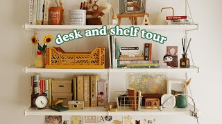 Desk & Shelf Tour (2023) | Abbey Sy