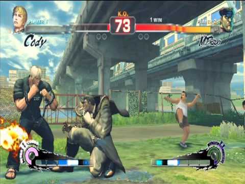 SSF4 Casual Cody (BTHavok) vs M.Bison (MrJasperStrife) 2-12