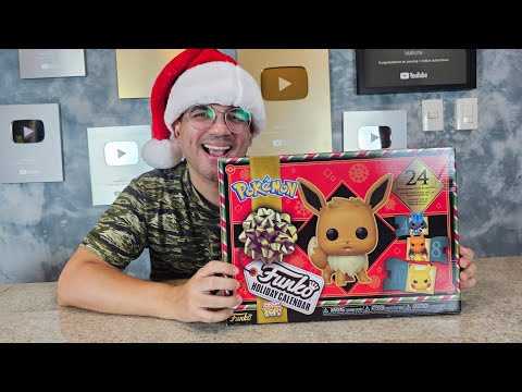 CALENDÁRIO DE NATAL POKÉMON COM MUITAS SURPRESAS!