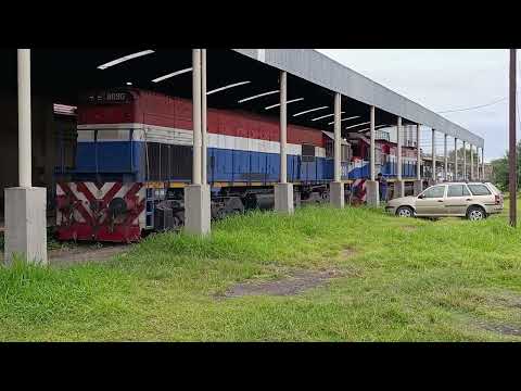 Gt- 22 (9102) + Gt-22 (9090) livianas realizando maniobras por "Estación La banda" en pleno día 🚂 ☁️