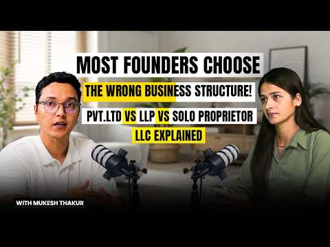 Most Founders Choose the Wrong Business Structure! Here's How to Pick the Right One  #legal