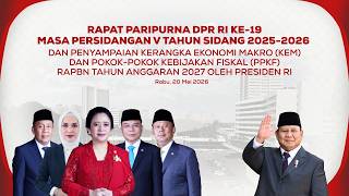 RAPAT PARIPURNA DPR RI KE-19 MASA PERSIDANGAN V TAHUN SIDANG 2025-2026