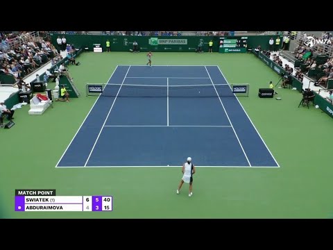 Swiatek vs Abduraimova Highlights | Poland Open 2023 - Iga Swiatek vs Nigina Abduraimova Highlights