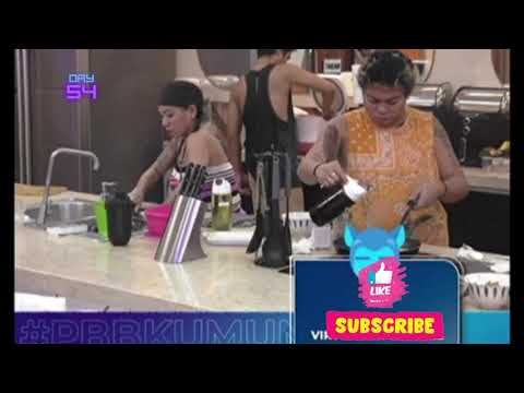 PBB UPDATES DAY 54 Brenda and Madam busy cooking