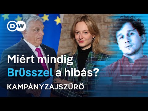 Orbán Viktor tovább harcolna, Magyar Péter kibékülne Európával | Kampányzajszűrő Schultz Nórával