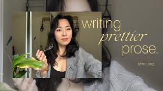 🌸 how to write ‘prettier’ prose and elevate your writing + free vocabulary list