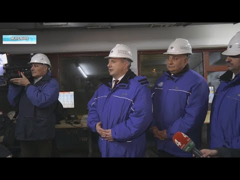 Иван Крупко посетил Белорусский металлургический завод видео