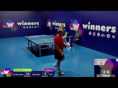 Kurtenko Andrei - Smyk Vasilii. WINners CUP Table Tennis 8 08.01.2021 16:15