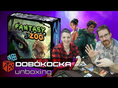 Fantasy Zoo  unboxing  csomagbontás - Dobókocka