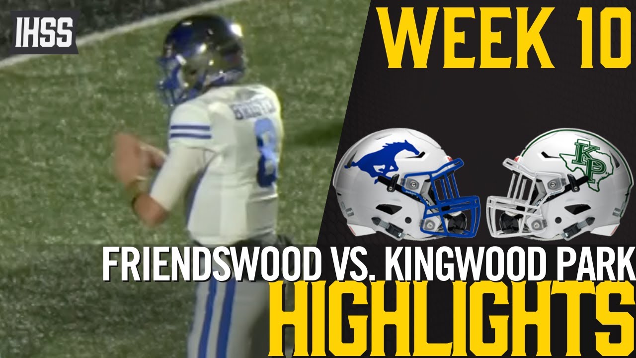 Friendswood Clinches Playoff Spot, Defeats Kingwood Park 34-20