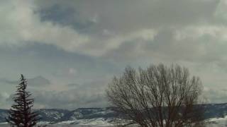 preview picture of video 'Casper, WY -  Snow Storm - April fools  040109 time lapse'
