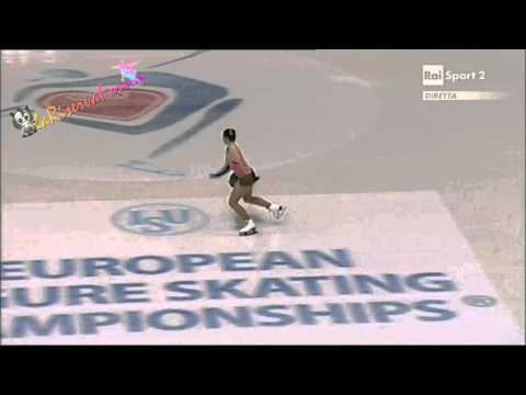 ISU ZAGREB 2013 -1/25-  LADIES FP - Fleur MAXWELL - 26.01.2013