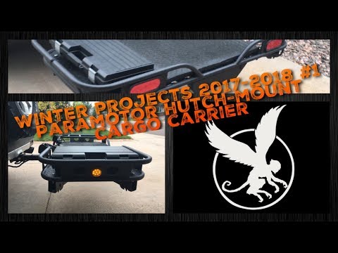 Paramotor - Hitch-Mount Cargo Carrier - Winter Projects 2017-2018 #1