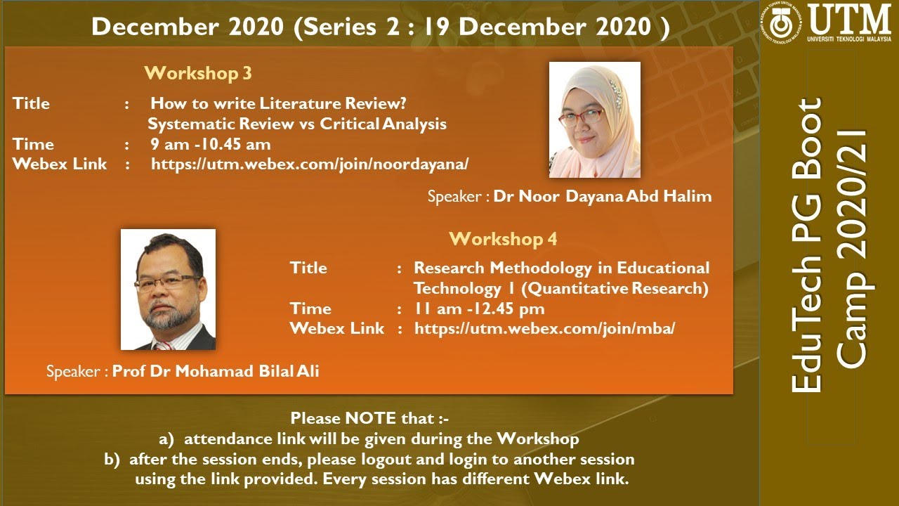 Research Methodology in Educational Technology 1  (Quantitative Research)