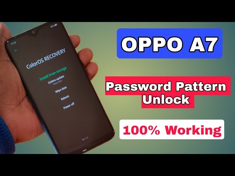 Oppo A7 Ka Lock Kaise Tode | Oppo A7 Hard Reset Without Password | Oppo Cph1901 Password Unlock