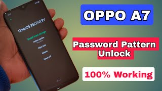 Oppo A7 Ka Lock Kaise Tode | Oppo A7 Hard Reset Without Password | Oppo Cph1901 Password Unlock