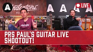 Video thumbnail for PRS Paul's Guitar LIVE Shootout! - The Captain & Danish Pete on Andertons TV by Andertons Music Co