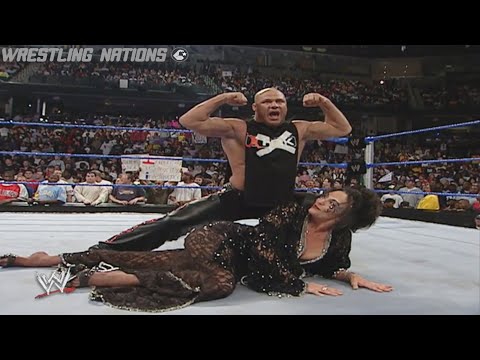 Kurt Angle Attacks a Women WWE Legend Sherry