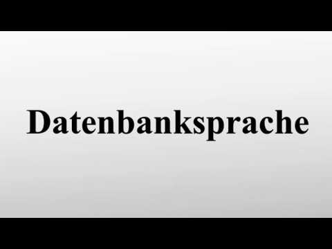 Datenbanksprache