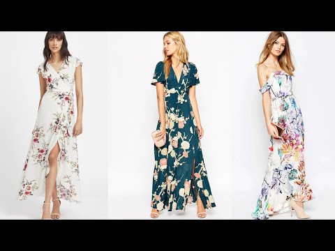 VESTIDOS DE MODA primavera verano 2020 / ESTAMPADOS DE FLORES / Fashion Love