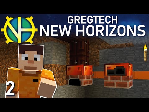 Gregtech New Horizons S2 02: Full Steam Ahead