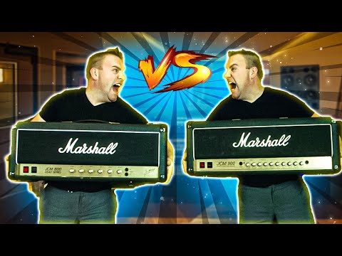 Marshall JCM 800 2203x VS Marshall JCM 900 4100 |High Gain Shootout