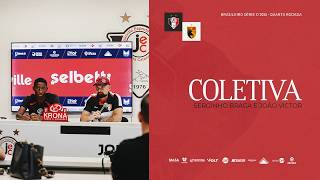 COLETIVA | Pré-jogo: JEC x Santa Catarina | Entrevista com Serginho Braga e João Victor