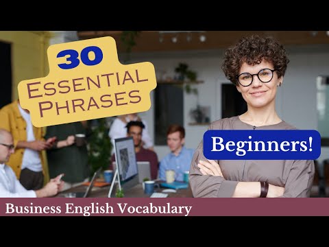 30 Essential Business English Phrases for Beginners