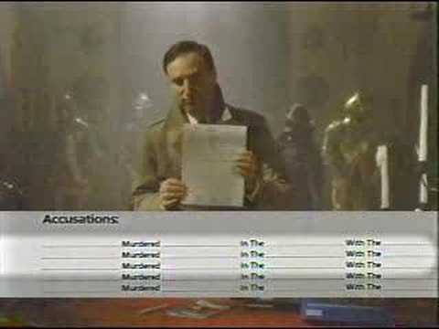 Clue II: Murder in Disguise VCR game clip 1/7