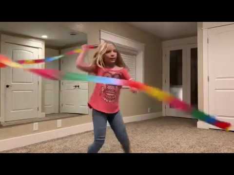 Beginner Ribbon Dance Tutorial by Paige