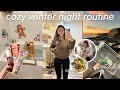 My 3PM Afternoon Night Routine During Winter Realistic Grocery Restock Snow ️
