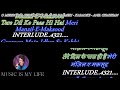 O Mehbooba Tere Dil Ke Paas Karaoke With Scrolling Lyrics Eng हिंदी