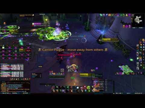 Nighthold Mythic - Tichondrius - Affliction Warlock POV (7.2)