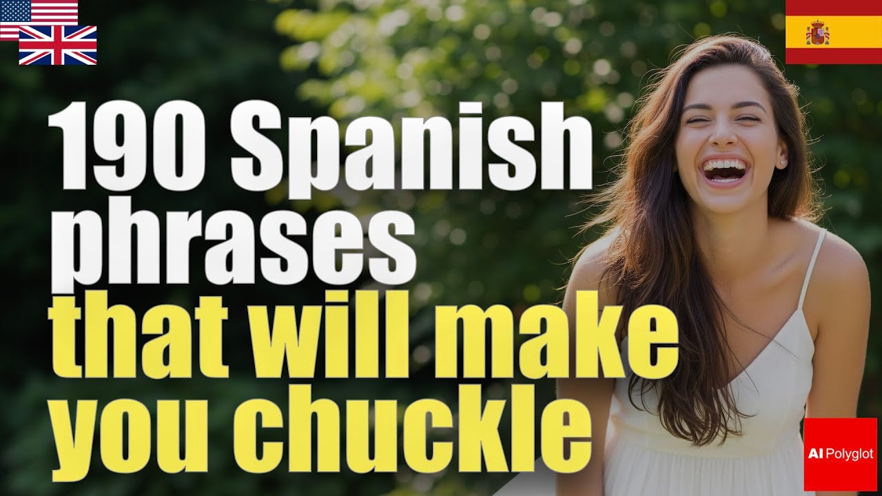 190 Spanish phrases that will make you chuckle | Passive listening | Must-Know | with hiragana episode artwork