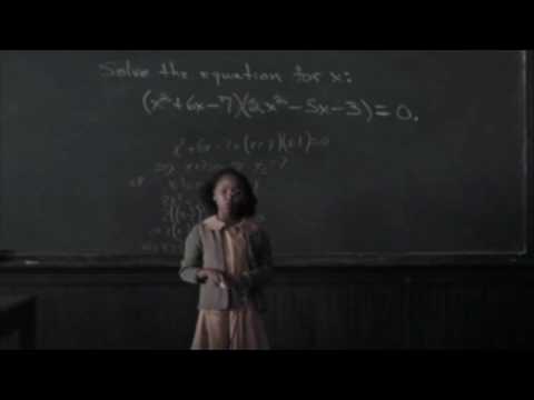 Hidden Figures - solving polynomials in factored form