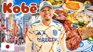 American Tries KOBE Beef for the First Time in JAPAN!