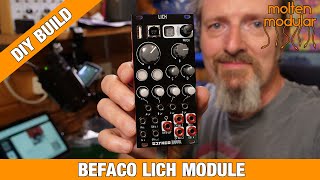 Video thumbnail for DIY Build: Befaco Lich multi-functional DSP module by Molten Music Technology