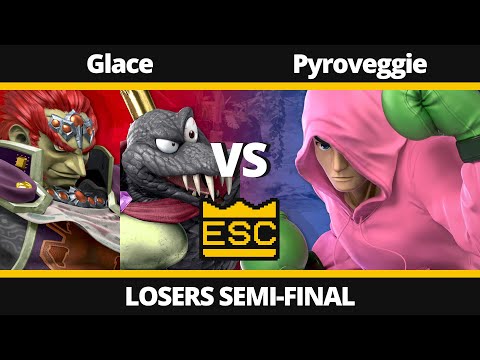 ESC 14 Losers Semi-Final  - Glace Vs. Pyroveggie - SSBU Local Tournament