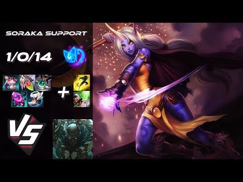 SUPPORT Soraka vs Pyke - EU Challenger Patch 14.16