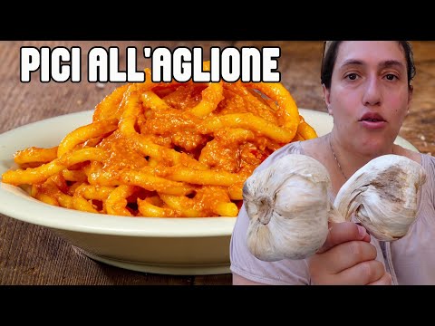 PICI ALL'AGLIONE: La Ricetta Originale della Val di Chiana che Devi Provare!