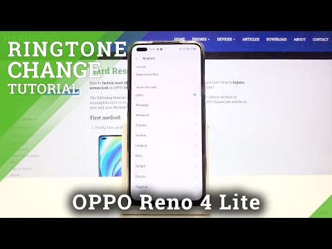 How to Change Ringtone in OPPO Reno 4 Lite – Find Ringtone List
